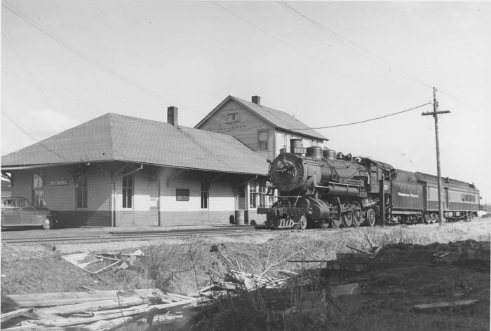 Raymond Passenger/Freight Train, circa 1953 Raymond Passenger/Freight Train, circa 1953
